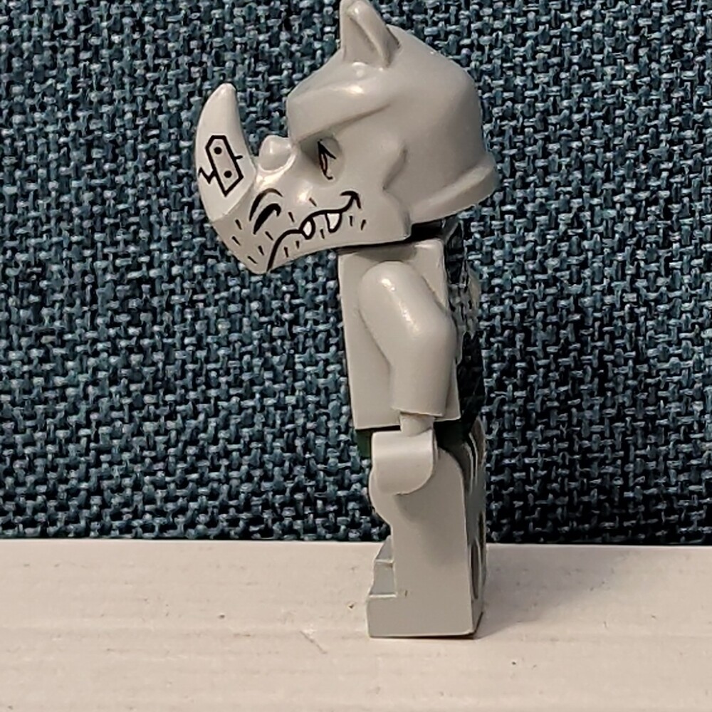 LEGO Legends of Chima RINONA Minifigure | Rhino Tribe loc060 | Retired 70131 - Picture 14 of 16